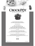 Предварительный просмотр 100 страницы Crock-Pot CSC046X Instruction Manual