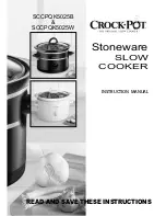 Crock-Pot SCCPQK5025B Instruction Manual preview