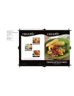 Crock-Pot Slow Cooker with Touchscreen Cookbook And Owner'S Manual preview