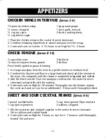 Preview for 11 page of Crock-Pot TRIO COOK & SERVE SCLBC300-BS Owner'S Manual