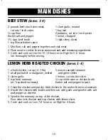 Preview for 16 page of Crock-Pot TRIO COOK & SERVE SCLBC300-BS Owner'S Manual