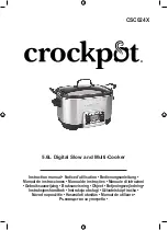 Предварительный просмотр 1 страницы Crockpot 71207 Instruction Manual