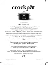 Предварительный просмотр 59 страницы Crockpot CSC093X Instruction Manual