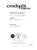 Предварительный просмотр 15 страницы Crockpot express CPE200 User Manual