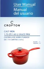 Crofton CAST IRON User Manual preview