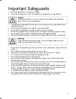 Preview for 4 page of Crofton ELECTRIC FOOD CHOPPER Instruction Manual