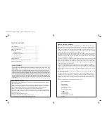 Preview for 2 page of Crofton MD 40763 Instruction Manual