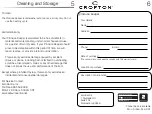 Предварительный просмотр 4 страницы Crofton Produce Keeper Manual