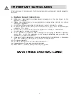 Preview for 3 page of Crofton XB6168 Instruction Manual