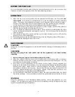 Preview for 6 page of Crofton XB6168 Instruction Manual