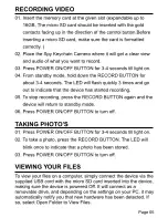 Preview for 6 page of Croisant's Spy keychain camera Manual