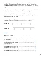 Preview for 2 page of Crommelins CC60R Operation & Instruction Manual