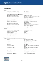 Preview for 39 page of Crompton Tyco Electronics SWITCHBOARD INTEGRA 1540 Installation And Operating Instructions Manual