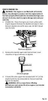 Preview for 11 page of Cromtech CTP301 Operation Manual