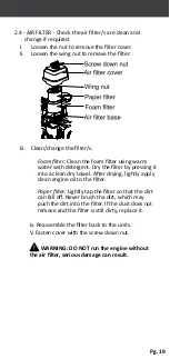 Preview for 19 page of Cromtech CTP301 Operation Manual