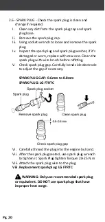 Preview for 20 page of Cromtech CTP301 Operation Manual