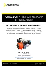 Preview for 1 page of Cromtech TFF150HP Operation & Instruction Manual