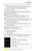 Preview for 12 page of Cromtech TG100BPE Operation & Instruction Manual