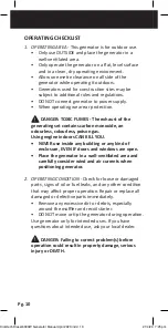 Preview for 10 page of Cromtech TG6000DVE Operation Manual