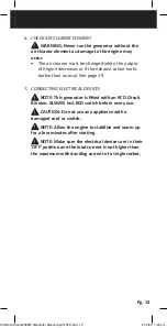 Preview for 13 page of Cromtech TG6000DVE Operation Manual