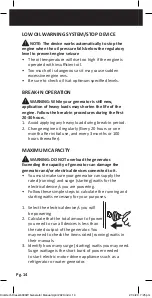 Preview for 14 page of Cromtech TG6000DVE Operation Manual