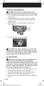 Preview for 18 page of Cromtech TG6000DVE Operation Manual