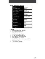 Preview for 9 page of Cromtech TG6500VE Operation Manual