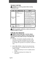 Preview for 28 page of Cromtech TG6500VE Operation Manual