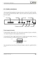 Предварительный просмотр 11 страницы Cronyx FMUX/S-4E1-E2 Installation And Operation Manual