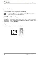 Предварительный просмотр 12 страницы Cronyx FMUX/S-4E1-E2 Installation And Operation Manual