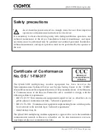 Preview for 4 page of Cronyx Qlink-3000/2E1 Installation And Operation Manual