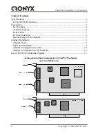 Preview for 2 page of Cronyx Tau-PCI/32 User Manual