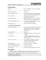 Preview for 3 page of Cronyx Tau-PCI/32 User Manual