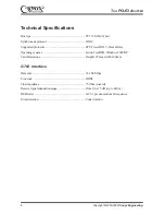 Preview for 2 page of Cronyx Tau-PCI-E3 User Manual