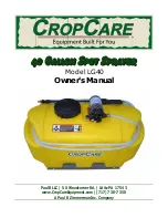 Preview for 1 page of CropCare LG40 Owner'S Manual