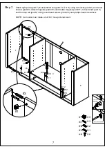 Предварительный просмотр 7 страницы Crosley Furniture CF100160 Manual