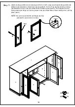 Предварительный просмотр 10 страницы Crosley Furniture CF100160 Manual