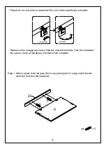 Preview for 3 page of Crosley Furniture CF101569-R Quick Start Manual