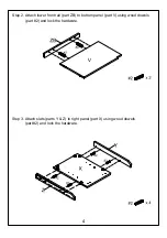 Предварительный просмотр 4 страницы Crosley Furniture CF101569-R Quick Start Manual