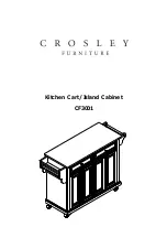 Crosley Furniture CF3001 Manual предпросмотр