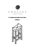 Предварительный просмотр 17 страницы Crosley Furniture CF3001 Manual