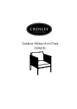 Crosley Furniture CO6233 Manual preview