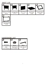 Preview for 2 page of Crosley Furniture CO6233 Manual