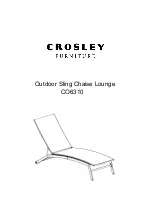 Предварительный просмотр 1 страницы Crosley Furniture CO6310 Assembly