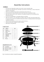 Предварительный просмотр 2 страницы Crosley Furniture CO9005A Instruction Manual