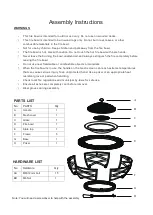 Предварительный просмотр 2 страницы Crosley Furniture CO9007A Instruction Manual