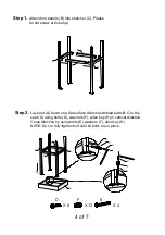 Preview for 4 page of Crosley Furniture PALM HARBOR CO7107-BR Manual