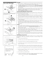 Preview for 9 page of Crosley 134778600 Use & Care Manual