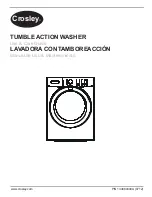 Crosley 134860400A Use And Care Manual preview