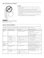 Предварительный просмотр 10 страницы Crosley 137220000A (0906) Use & Care Manual